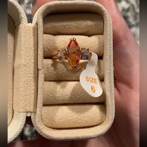 Bomb Party Size 6 Ring | Rose Gold Tourmaline